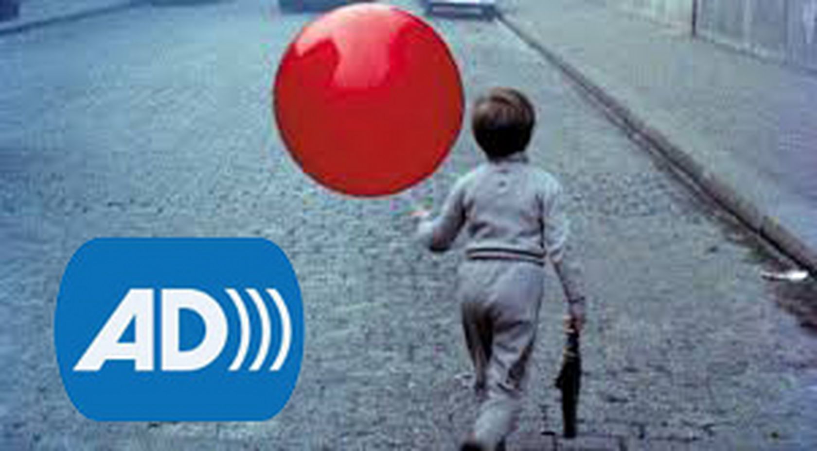 Photo audiodescription le ballon rouge