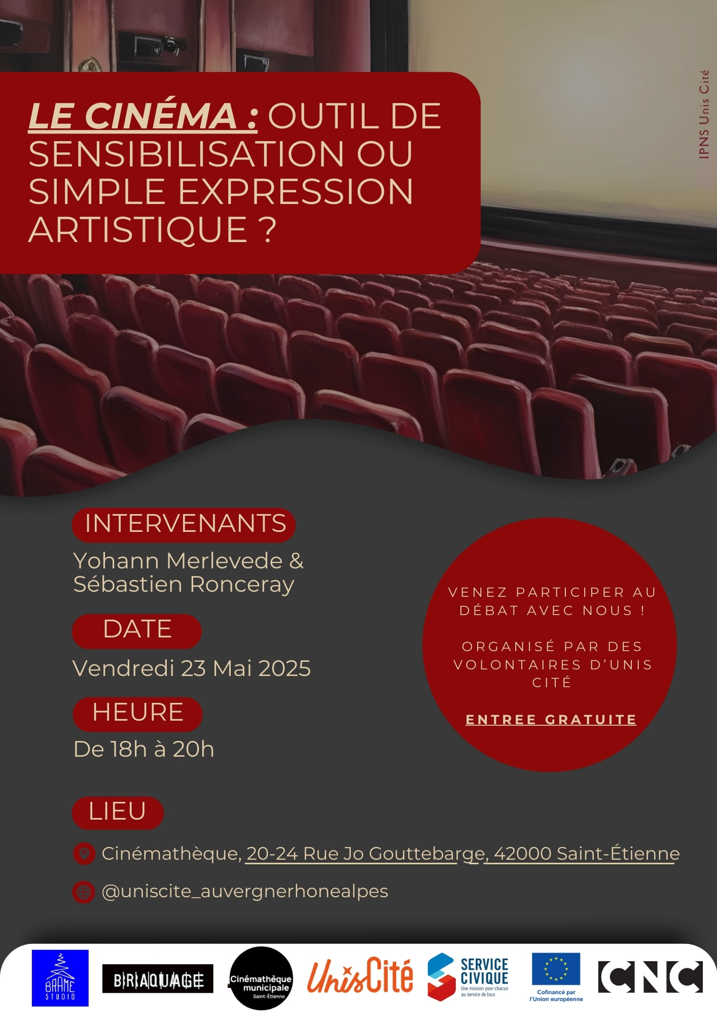 Le cinéma : outil de sensibilisation ou simple expression artistique ? | 